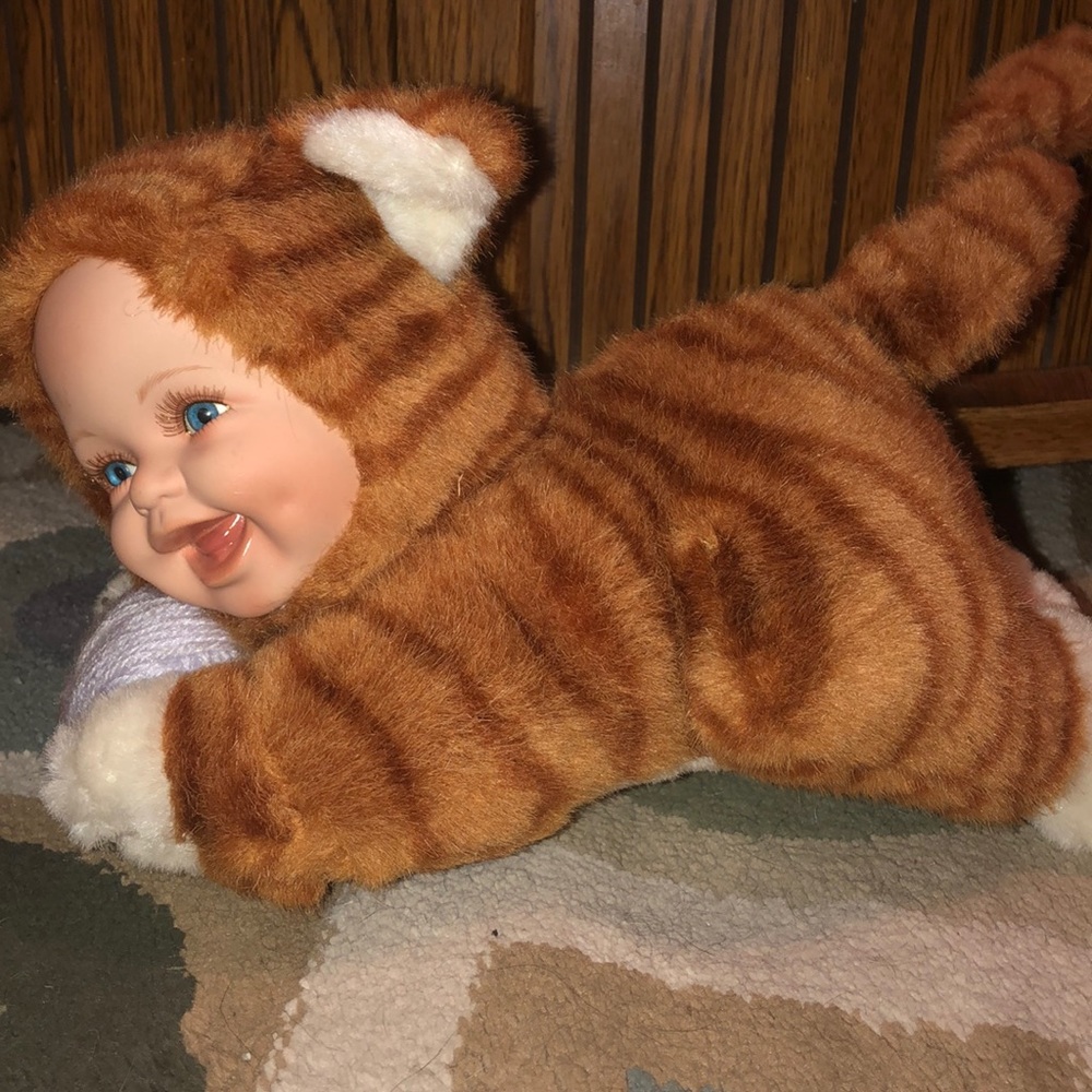 Geppeddo's Cuddle Kids Baby Tabby plush